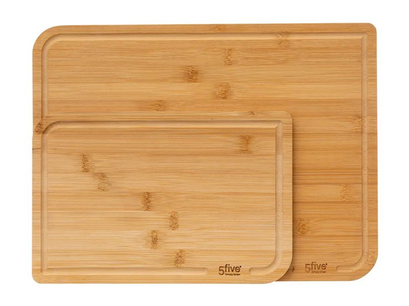 Daska za sečenje FIVE set 2/1 bamboo 35x25x2,5cm